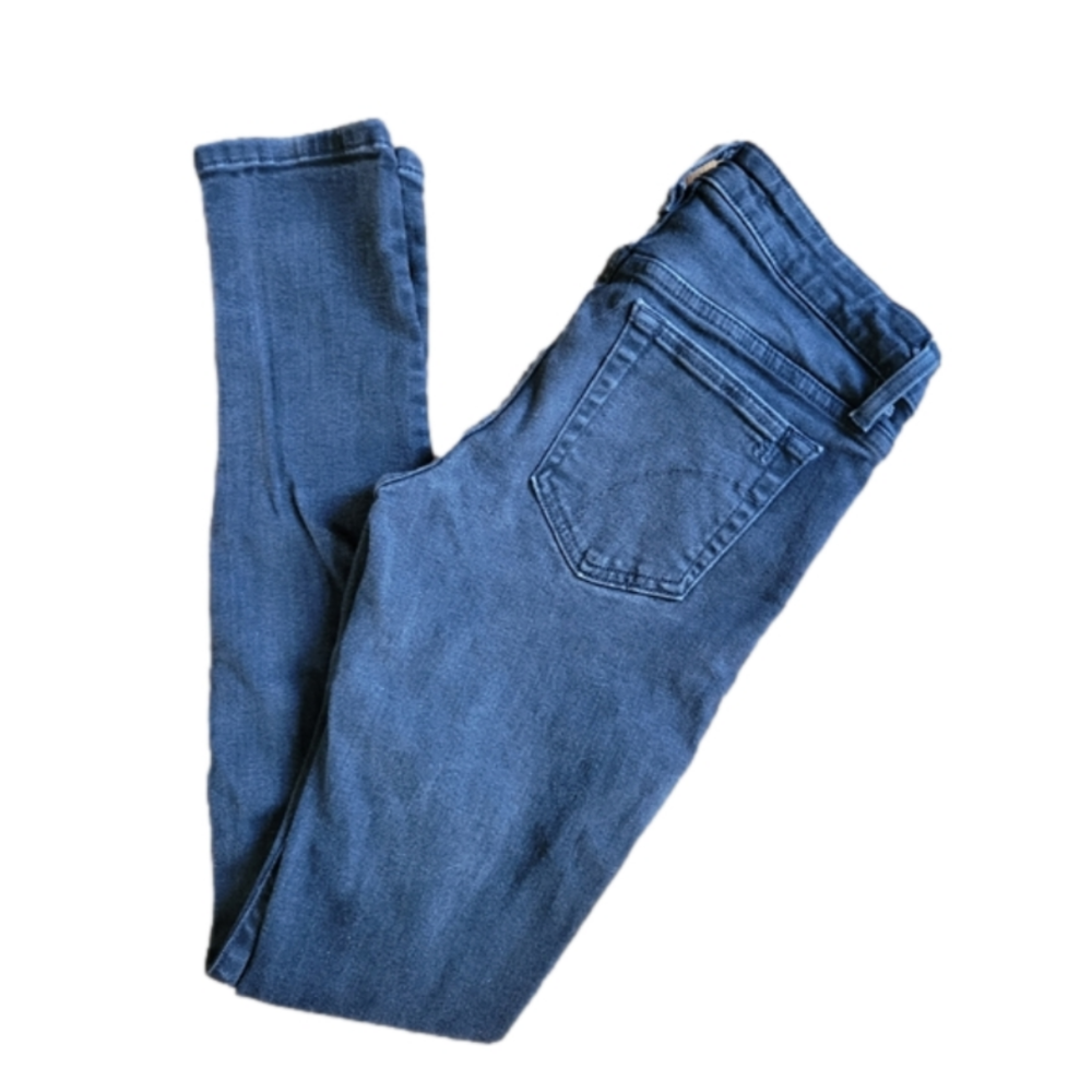 Joe Jeans Black Denim Skinny Low Rise-Size 27